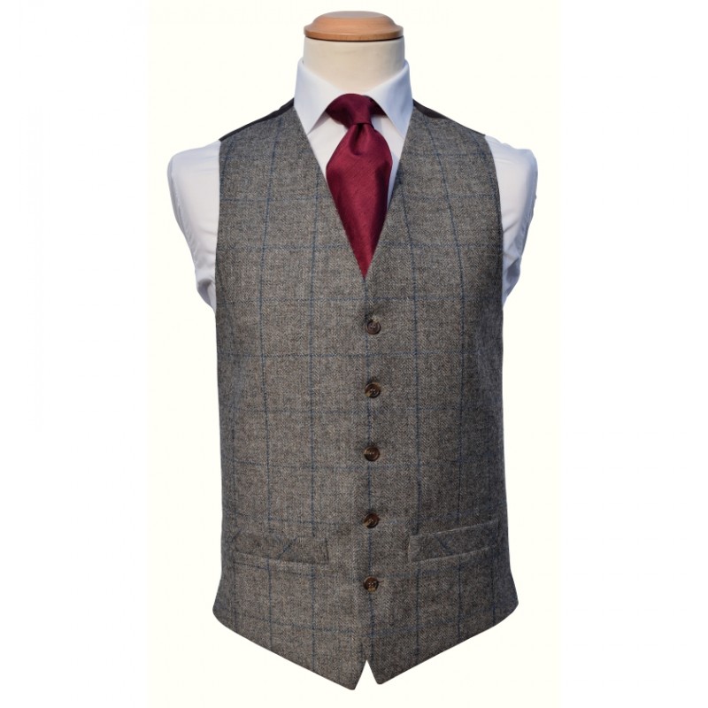 Tweed Grey / Royal (234)