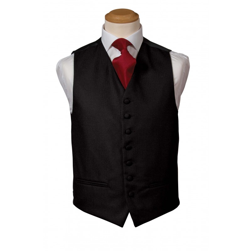 Black Herringbone